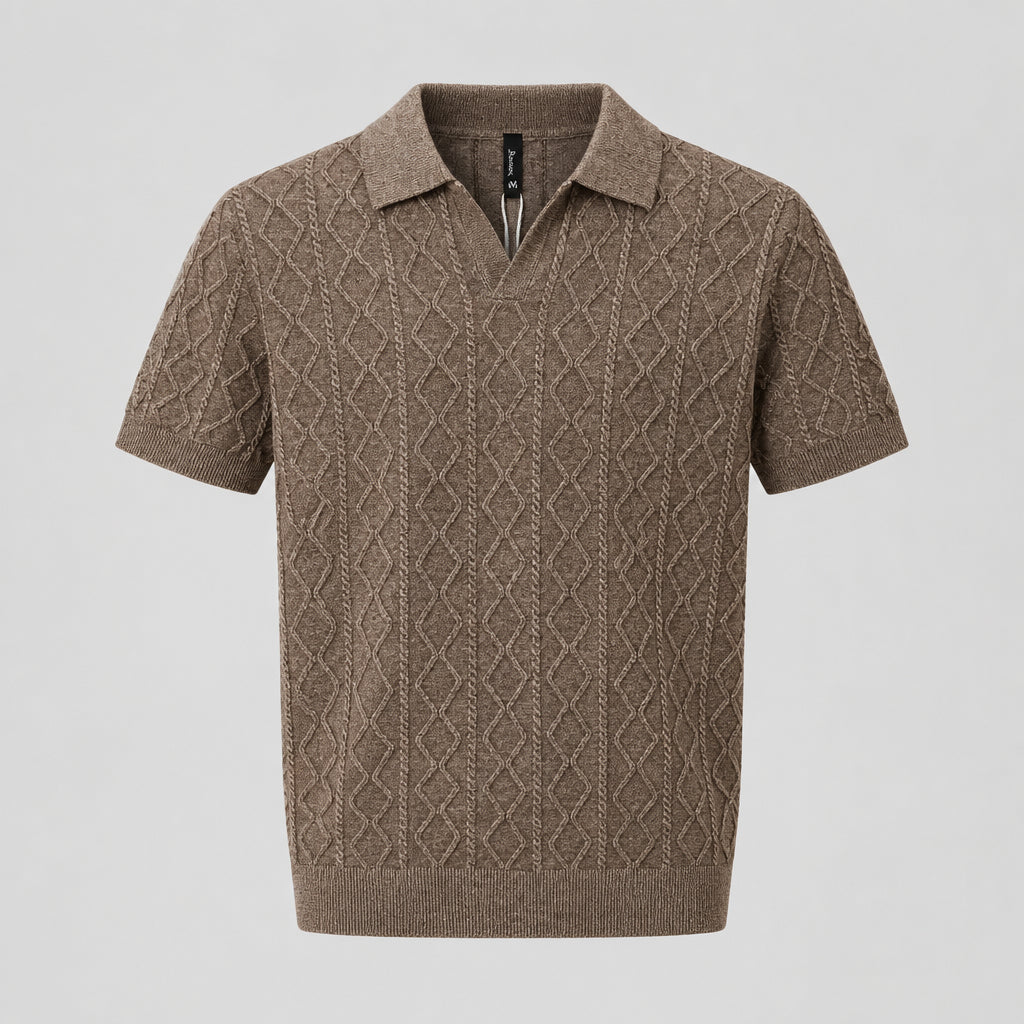Knitted Polo Shirt | PolarNut