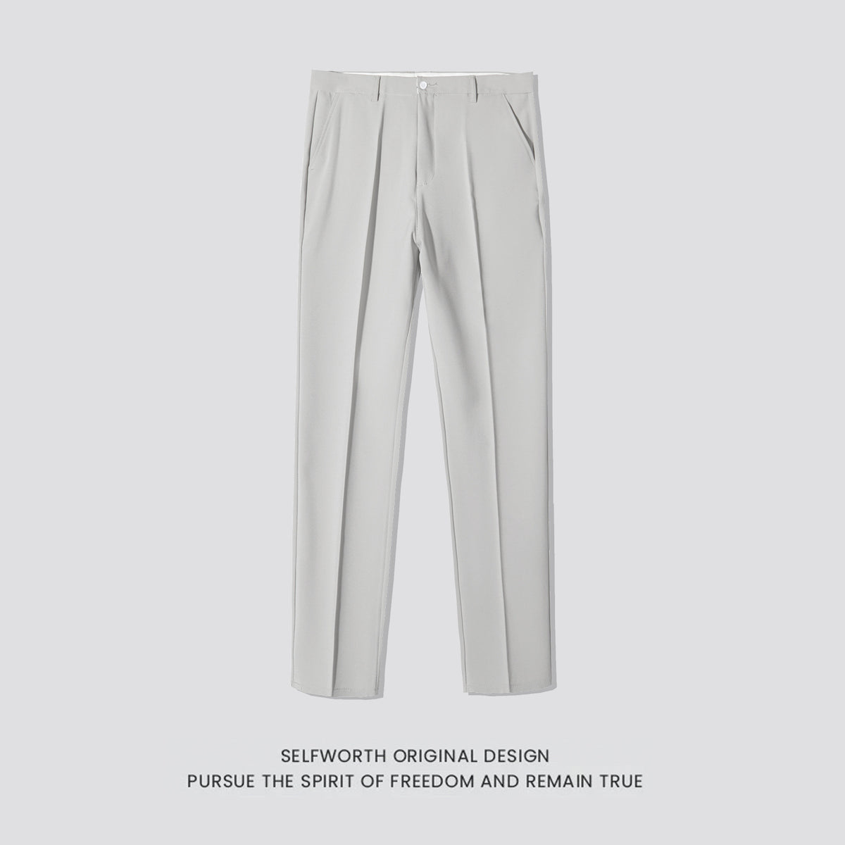 Slim-Fit Suit Pants