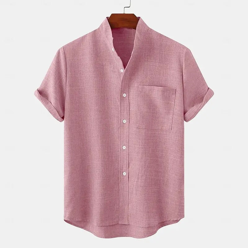 Color Linen Shirt