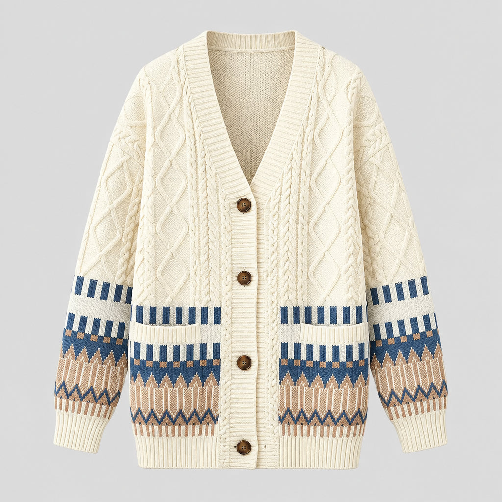 V-neck sweater