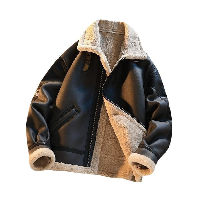 Semi-Synthetic Lamb Fur Coat | PolarNut