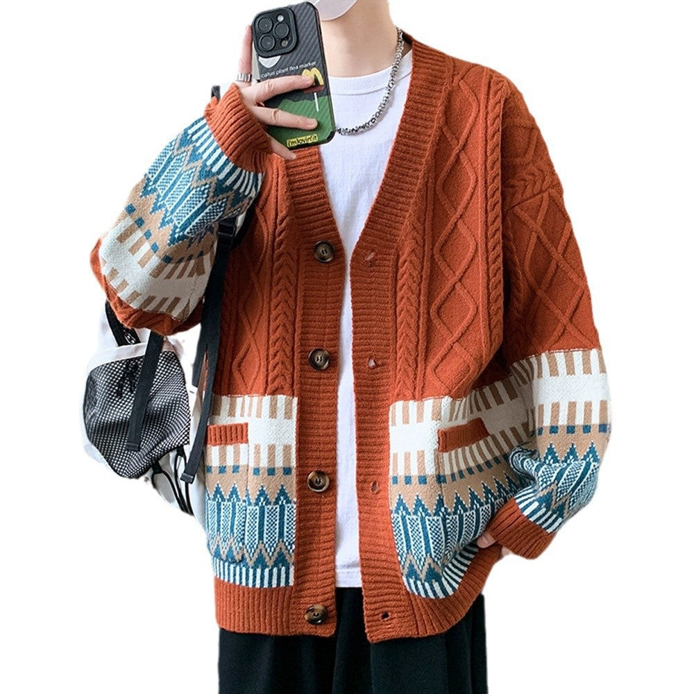 V-neck sweater