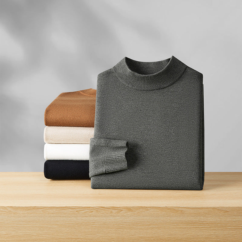Round Neck Knit Sweater