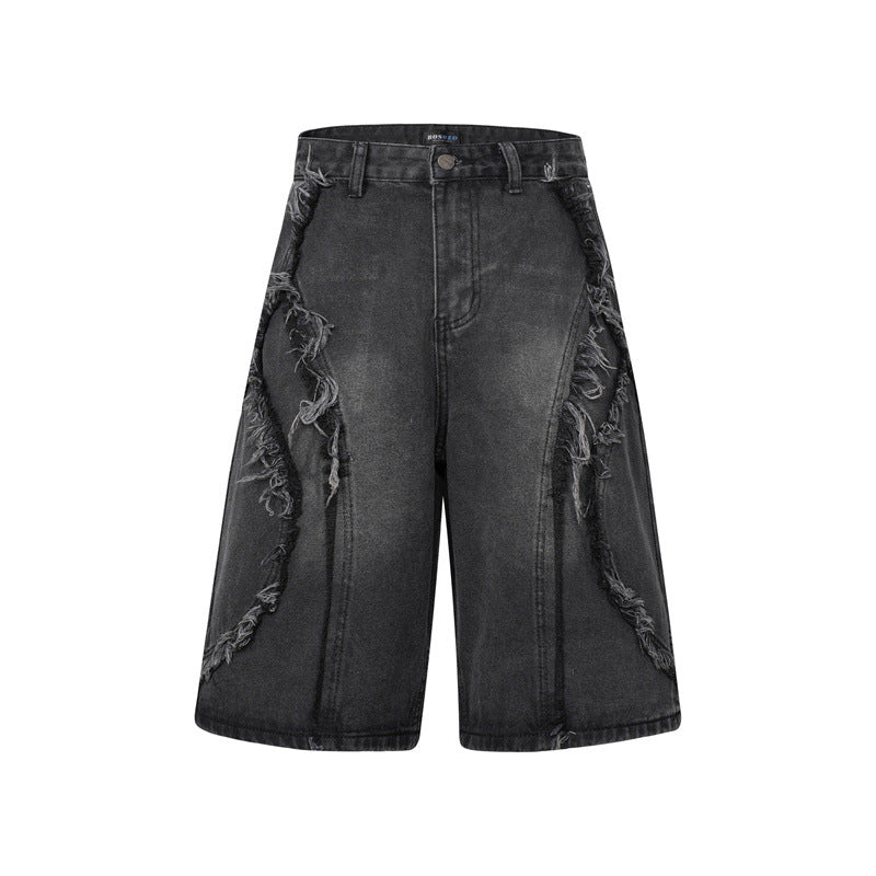 Retro Washed Denim Shorts | PolarNut