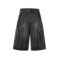 Retro Washed Denim Shorts | PolarNut