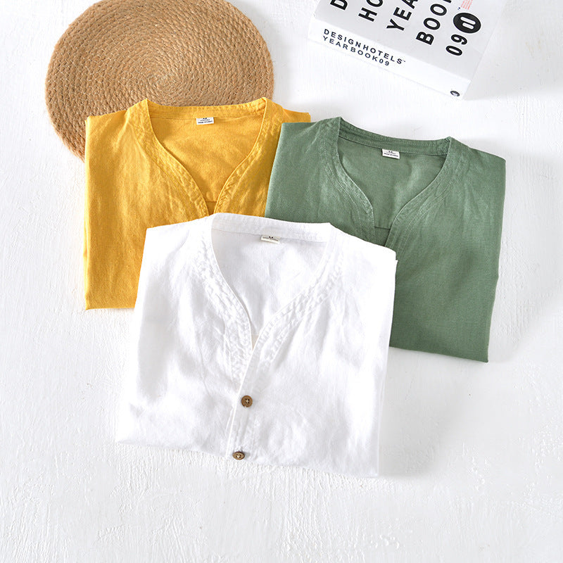 Cotton Linen Shirt