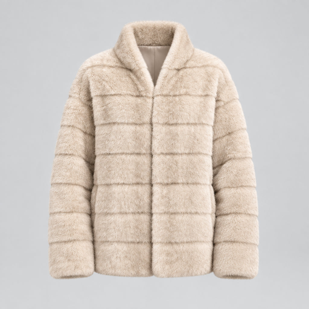 Mink Velvet Fur Short Coat | PolarNut