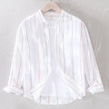 Pure Linen Striped Shirt