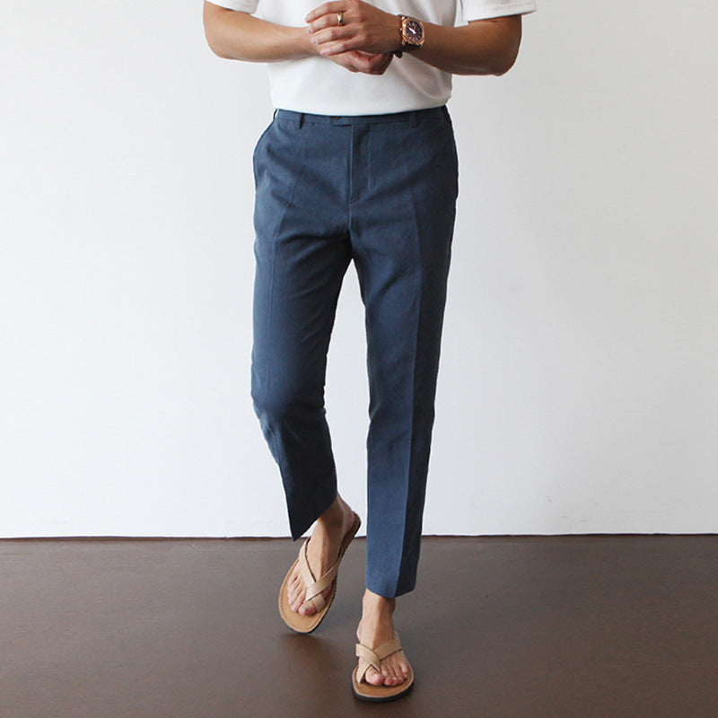 Linen Cotton Casual Pants
