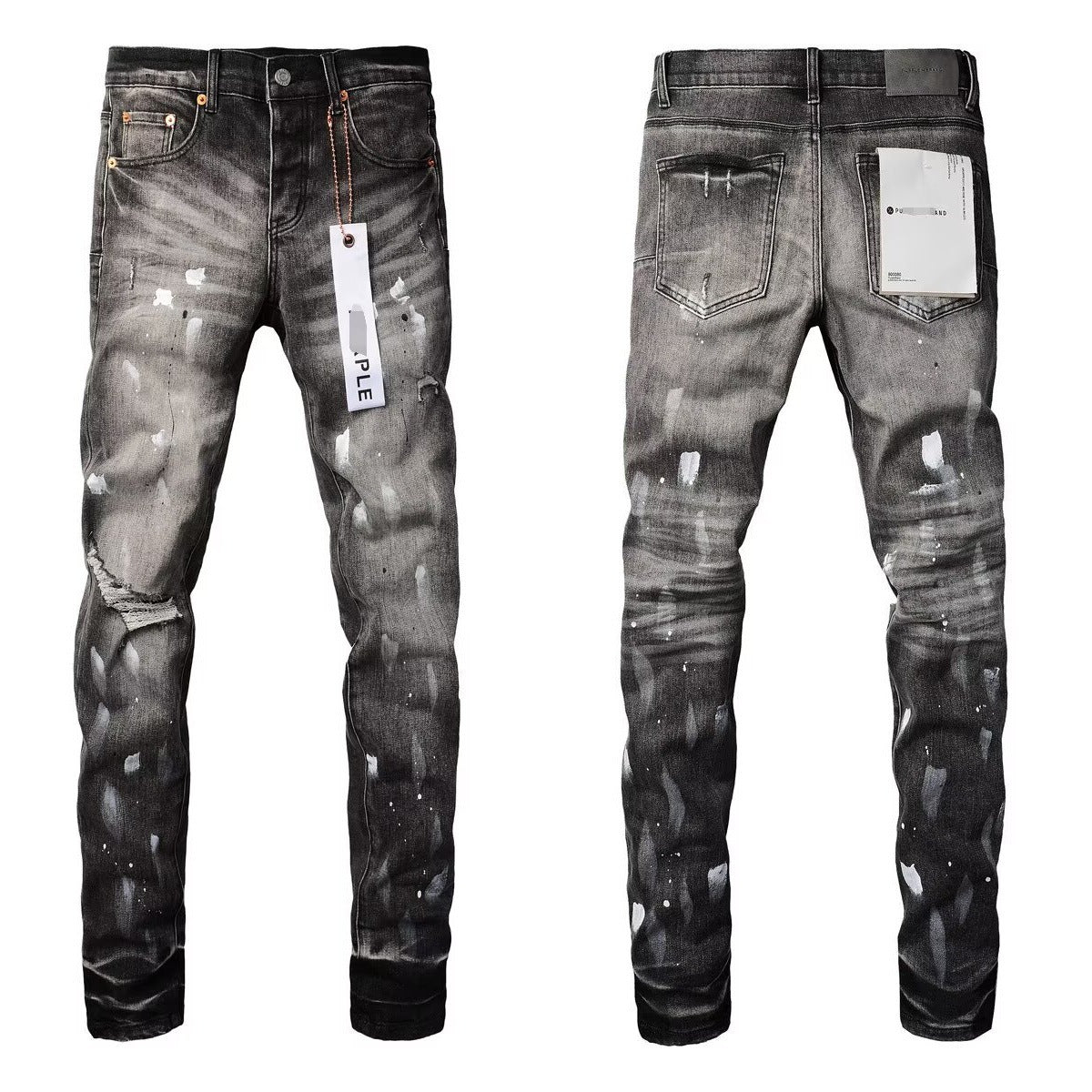 Slim Patch Jeans