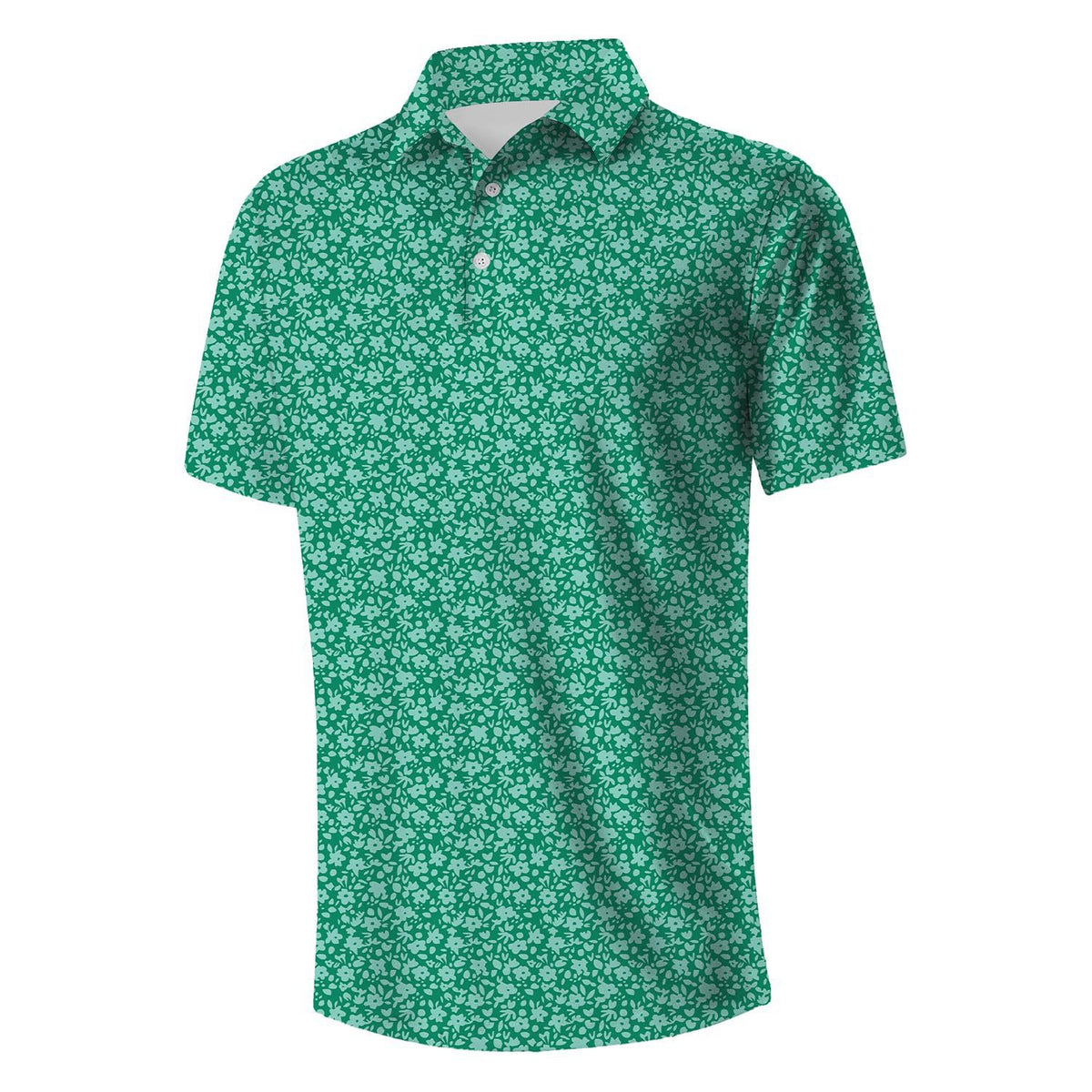 Men's 3D Printed Golf Polo Shirt
