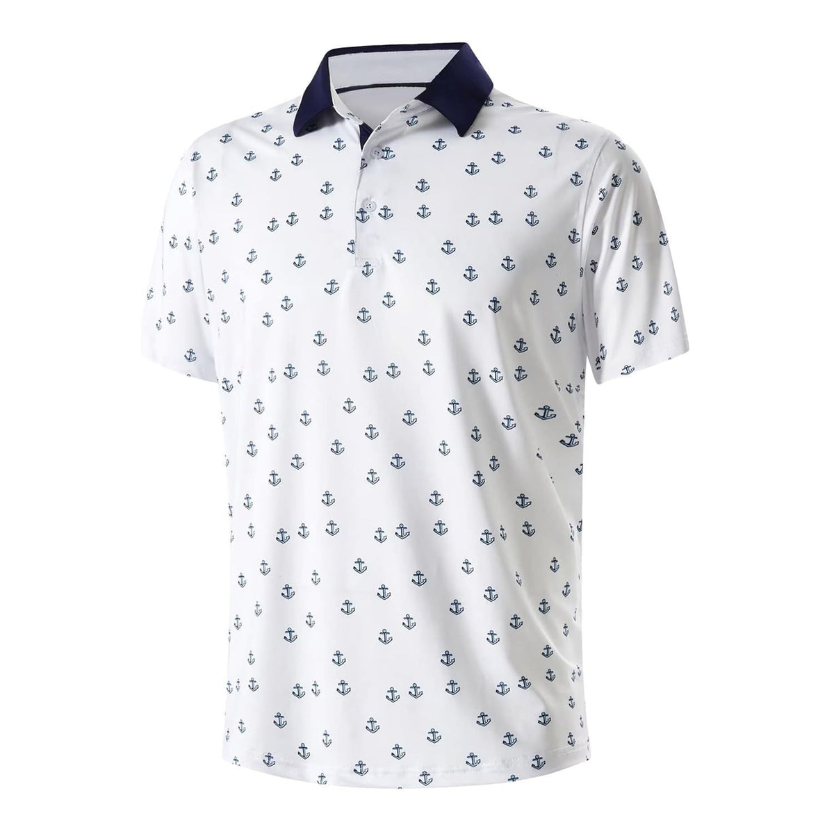 Men's 3D Printed Golf Polo Shirt