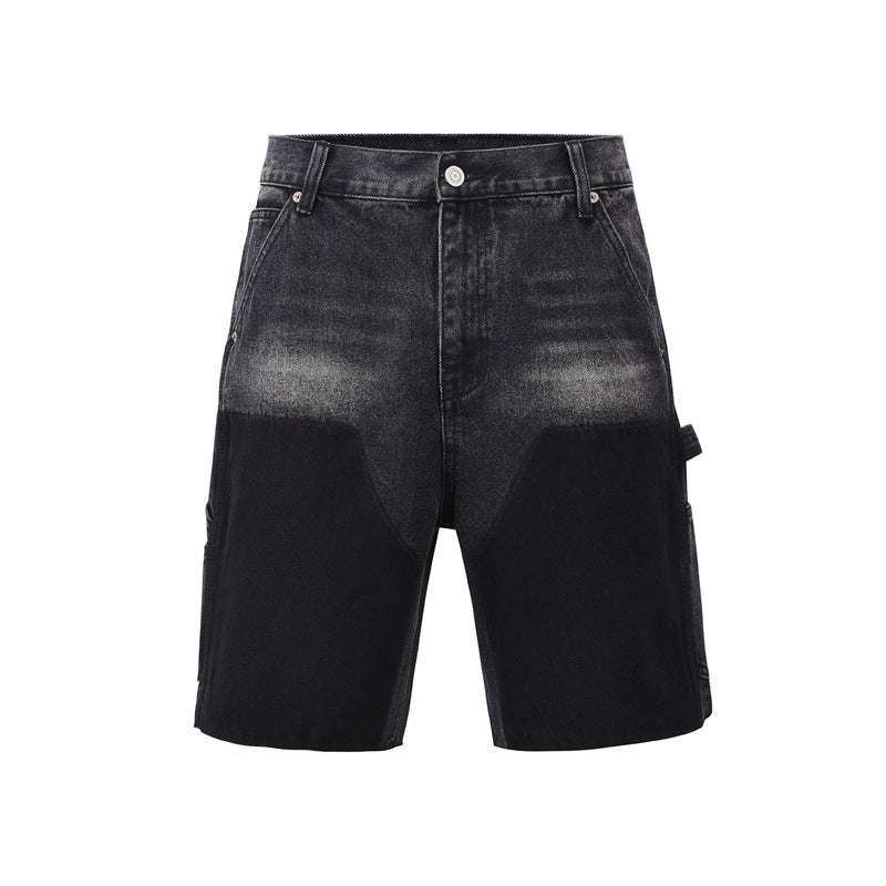 Distressed Patchwork Denim Jeans | Shorts | | PolarNut