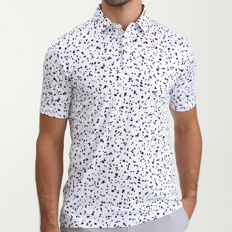 Mens Quick Dry Golf Polo Shirt