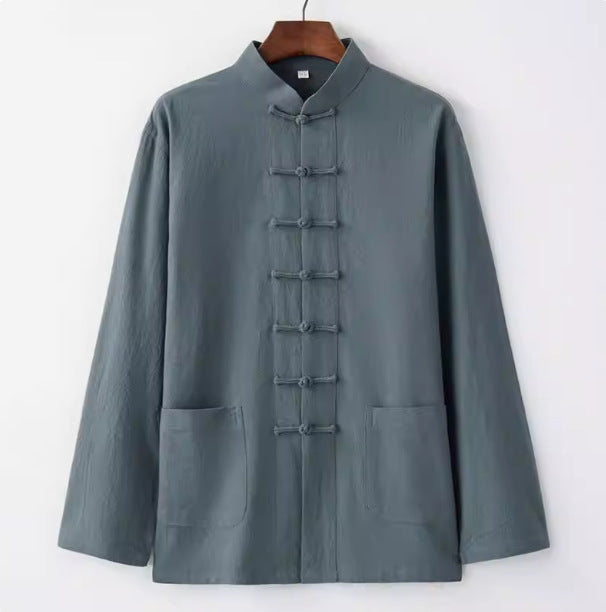 Linen Tang Suit Shirt