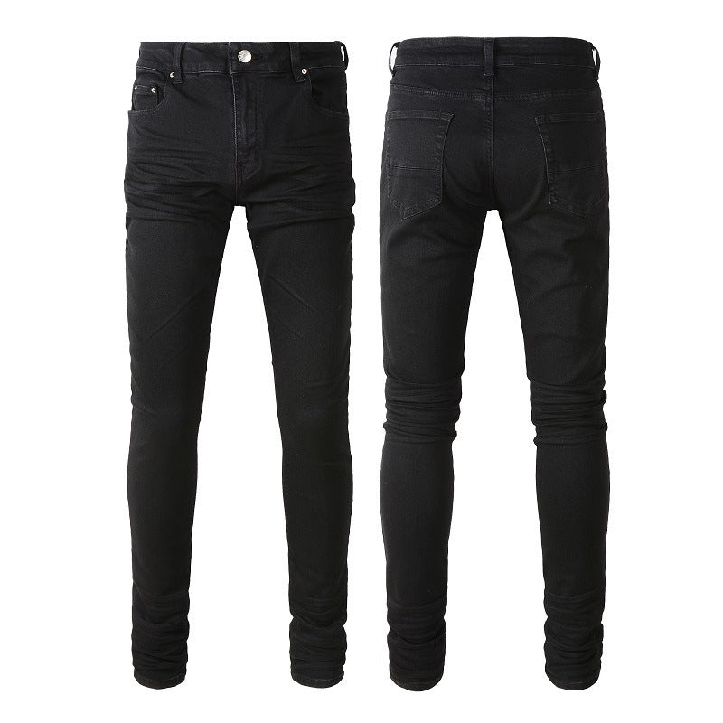 Slim Patch Jeans