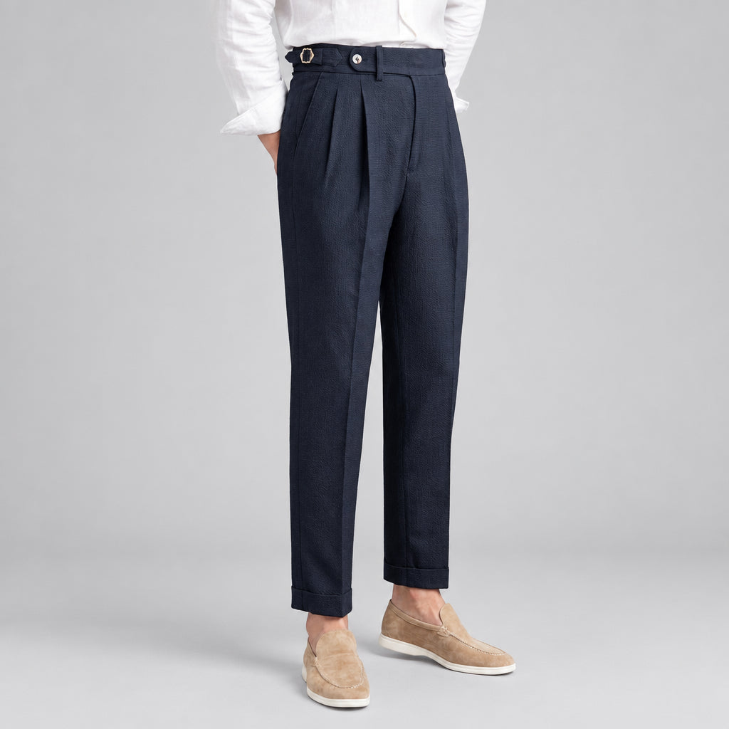 Men's Straight Cut Casual Trousers Summer | PolarNut