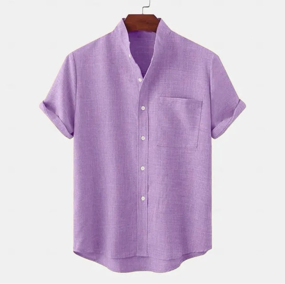 Color Linen Shirt