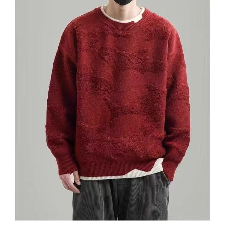Jacquard Knitted Sweater
