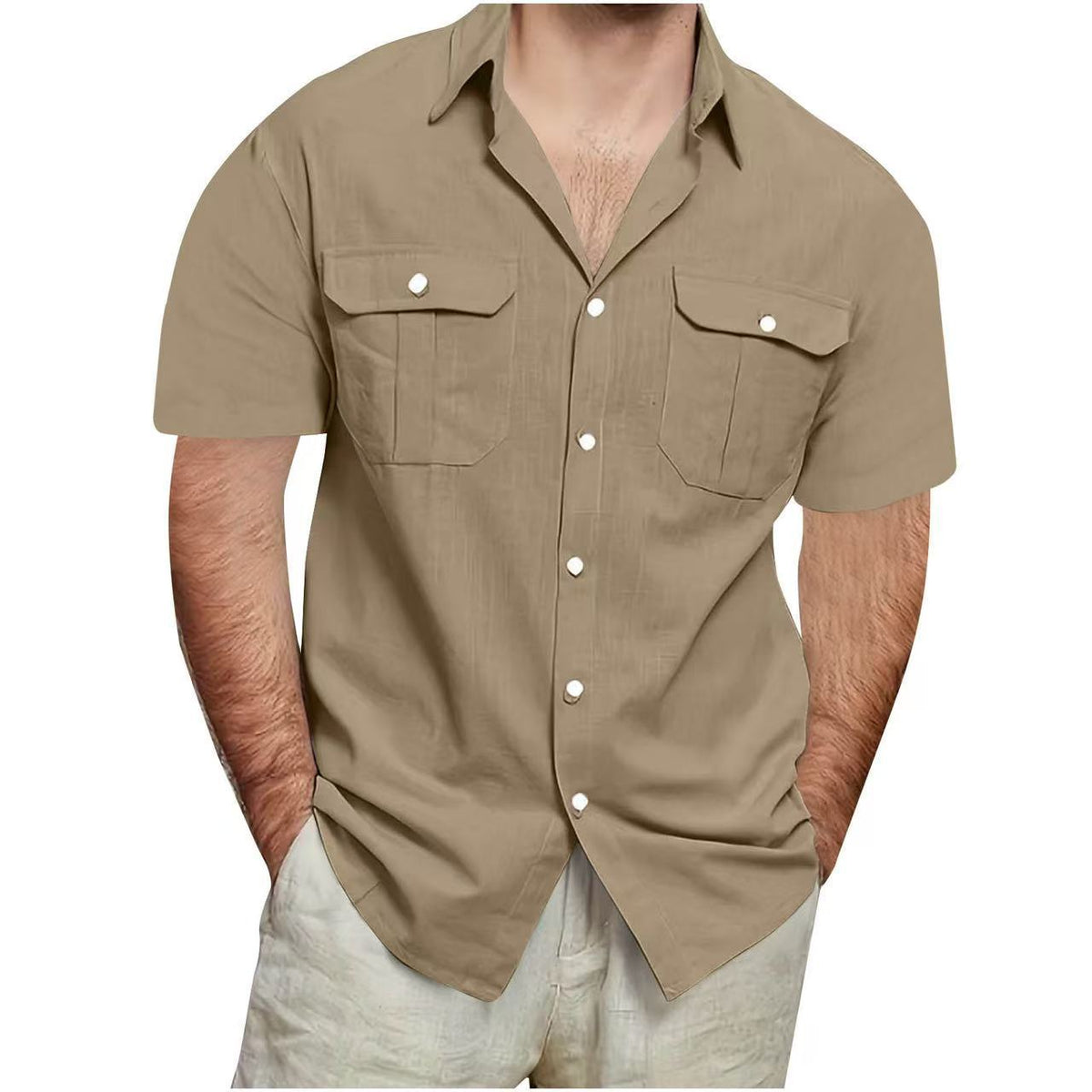 Men's Linen Cotton Shirt