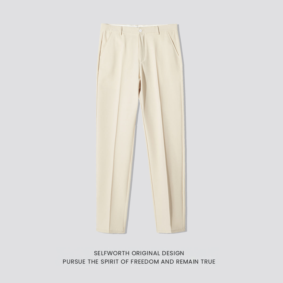 Slim-Fit Suit Pants