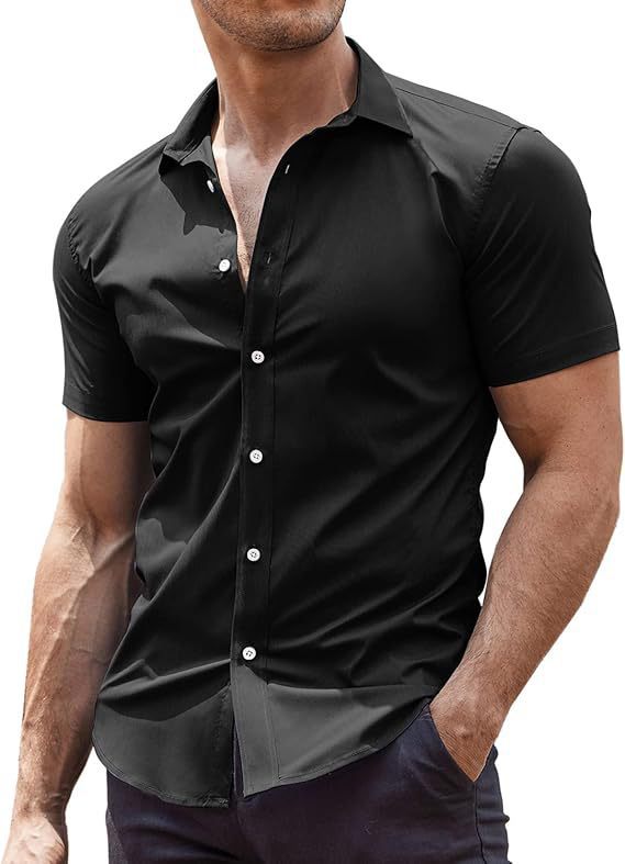 Business Casual Short Sleeve Shirt