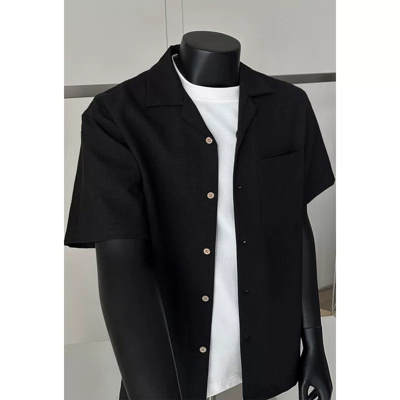 Linen Short-Sleeve Shirt