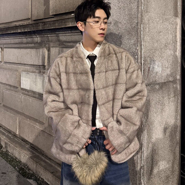 Mink Velvet Fur Short Coat | PolarNut