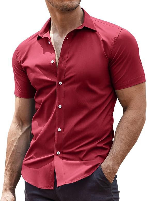Business Casual Short Sleeve Shirt
