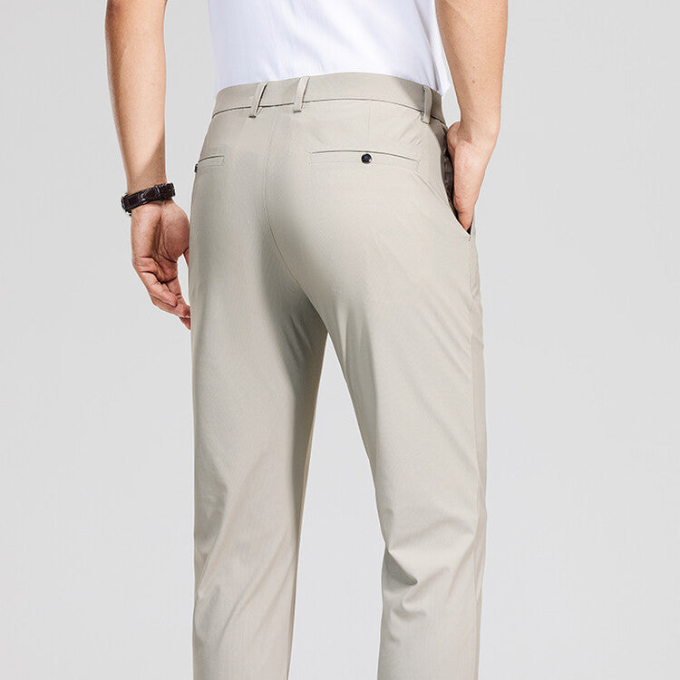 Ice Silk Stretch Dress Pants