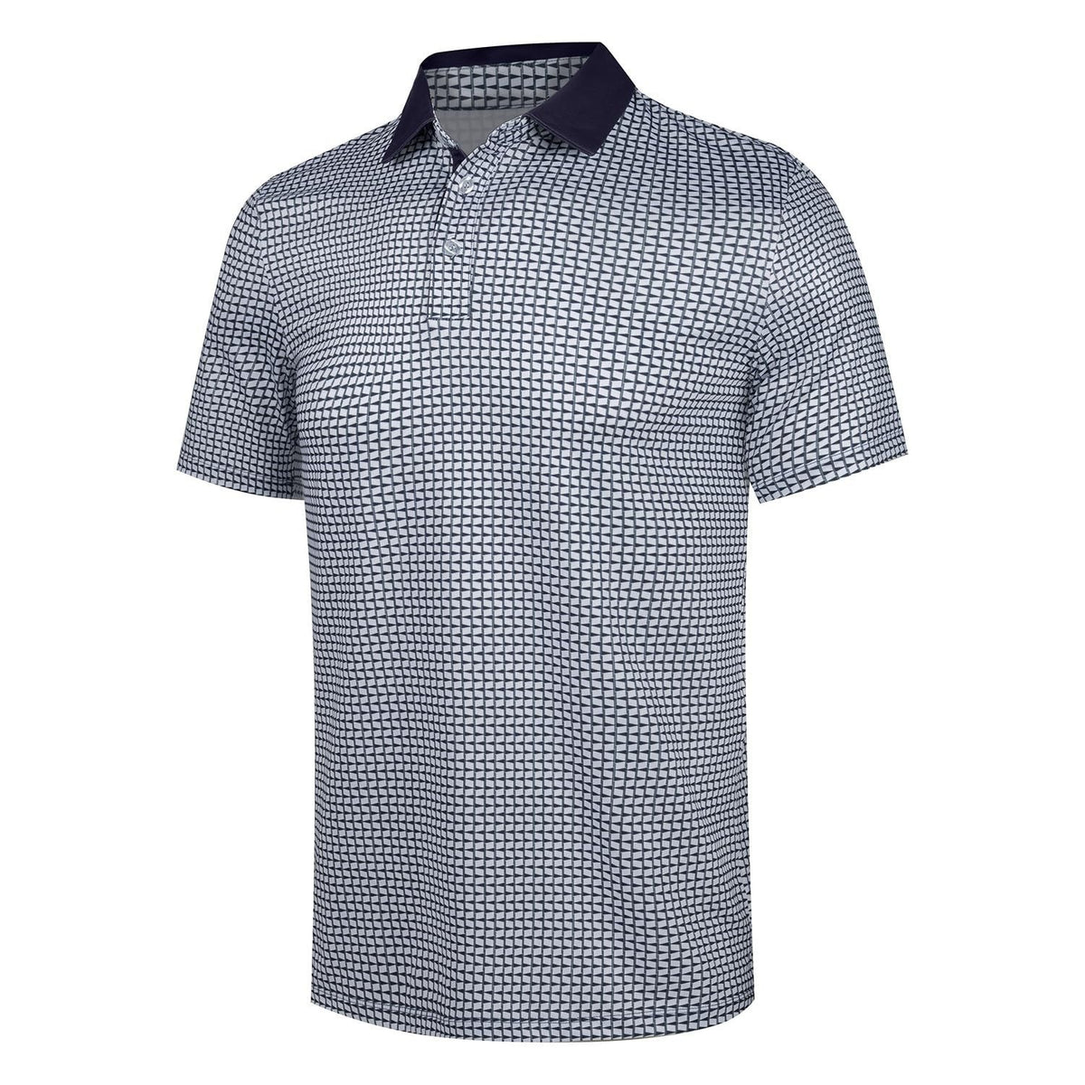 Men's 3D Printed Golf Polo Shirt