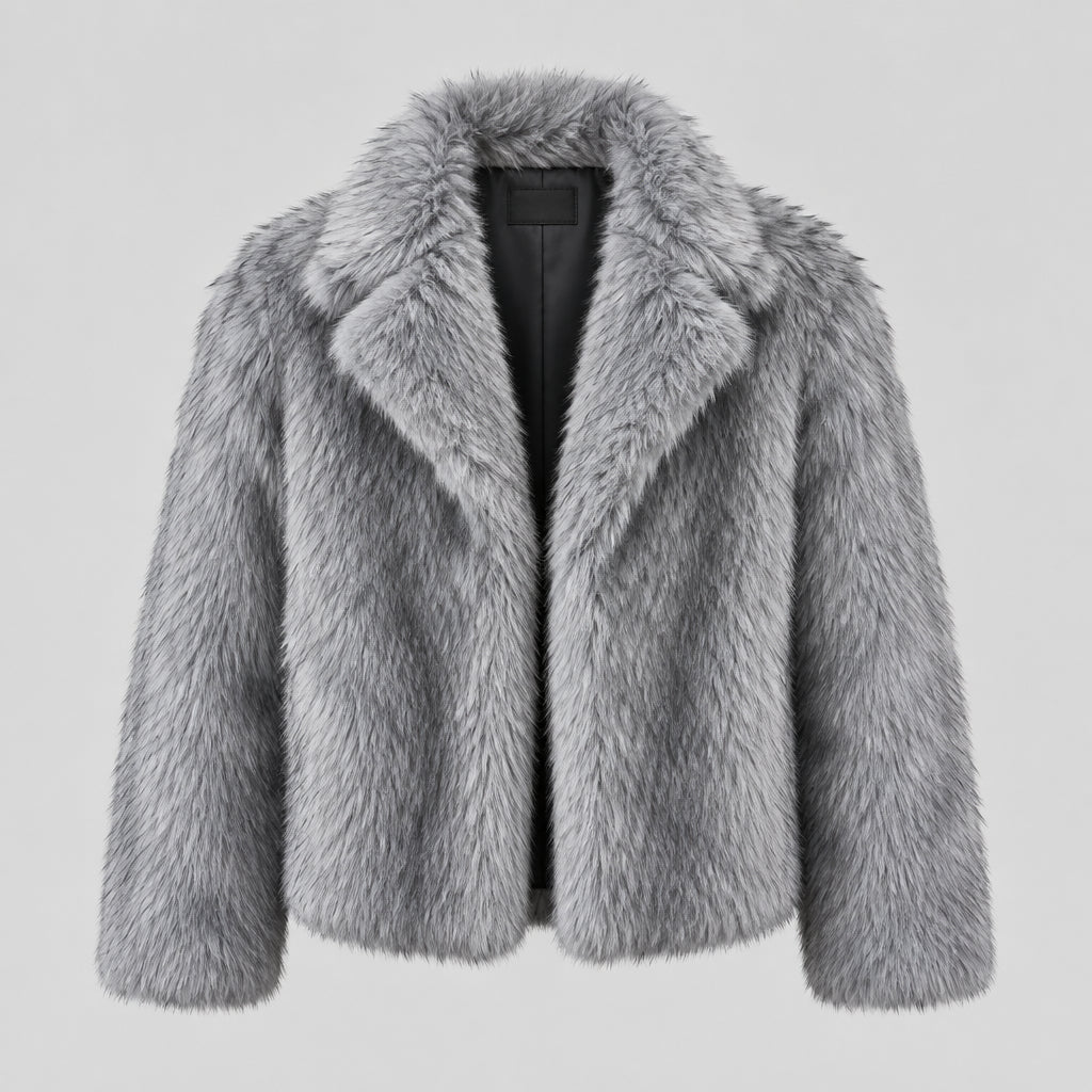 Short Faux Fur Men's Coat | PolarNut