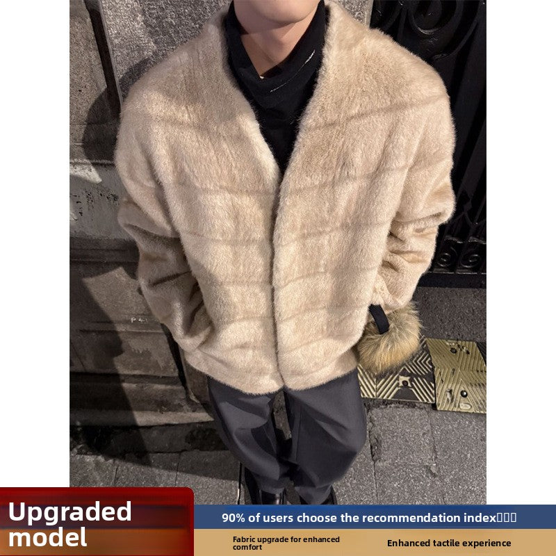 Mink Velvet Fur Short Coat | PolarNut