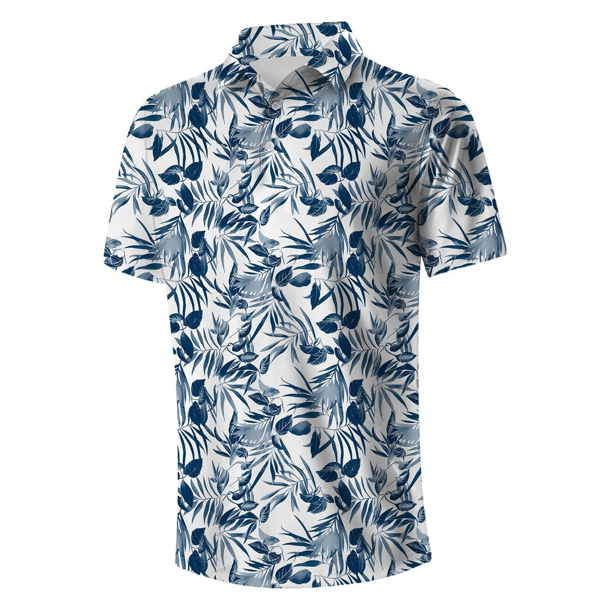 Men's 3D Printed Golf Polo Shirt
