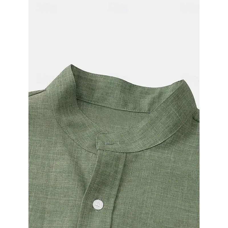 Color Linen Shirt