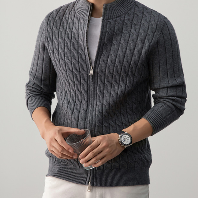 Men's Knitted Cardigan