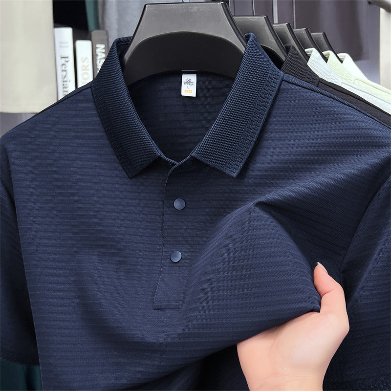 Men's Ice Silk Breathable Polo Shirt | PolarNut