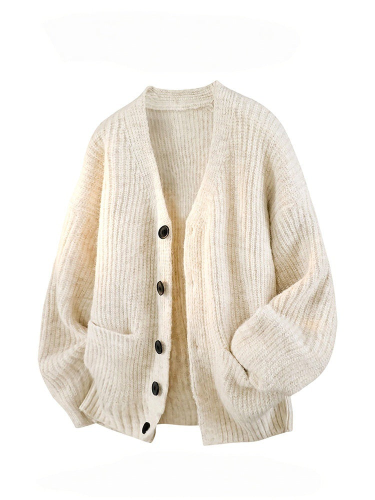 V-Neck Knit Shirt