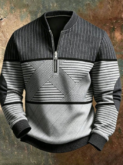 Half Zip Pullover Sweatshirt