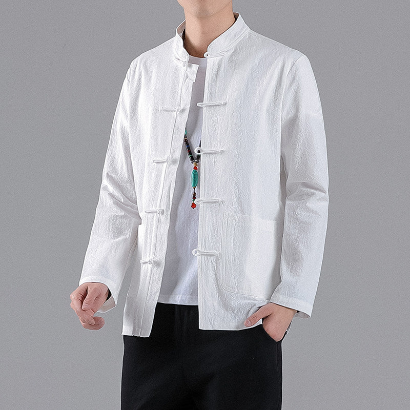 Linen Tang Suit Shirt