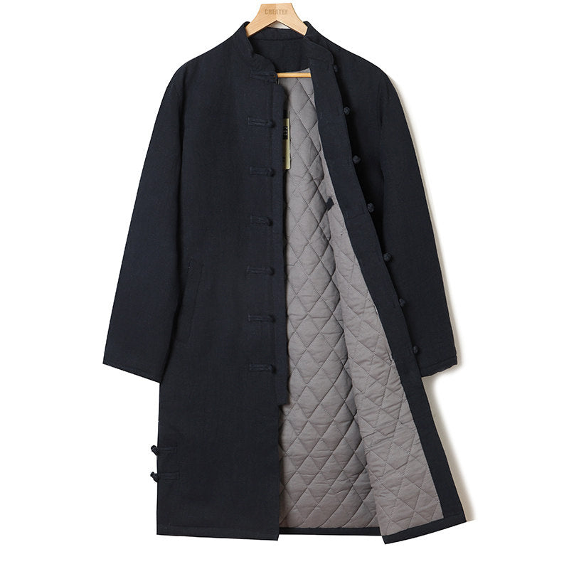 Linen Thick Cotton Coat | PolarNut