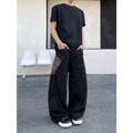 Men's Letter Print Denim Jeans | PolarNut