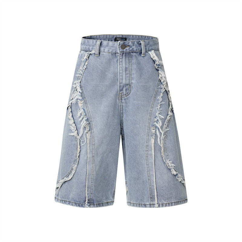 Retro Washed Denim Shorts | PolarNut