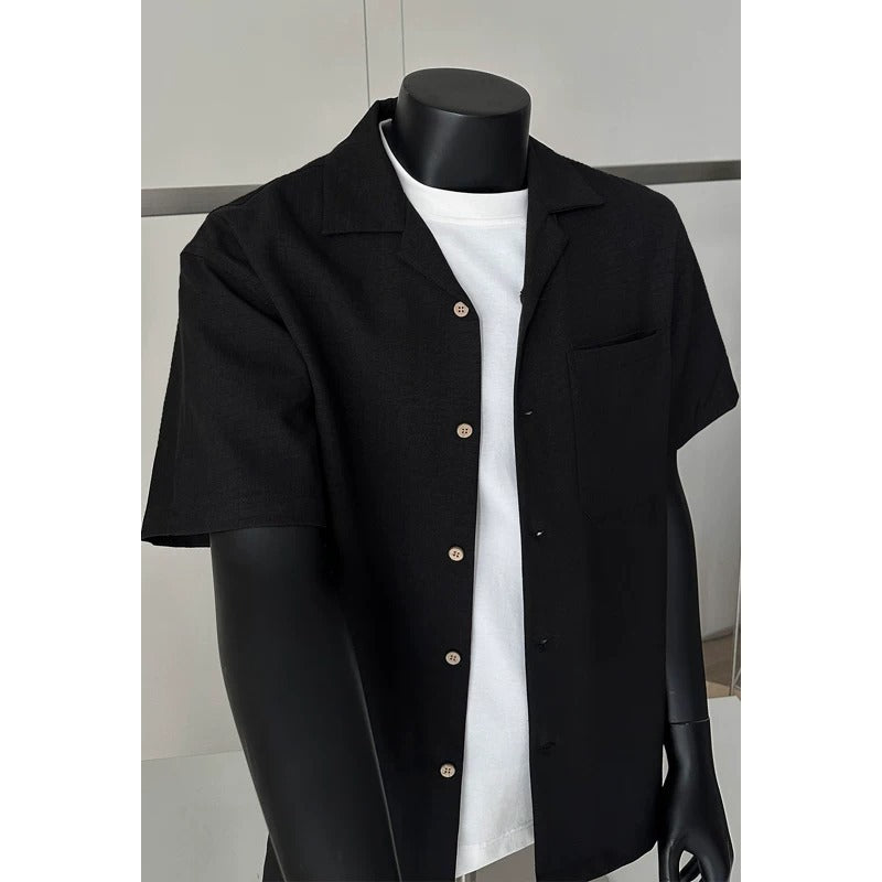 Linen Short-Sleeve Shirt