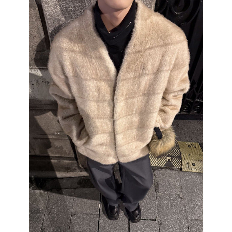Mink Velvet Fur Short Coat | PolarNut