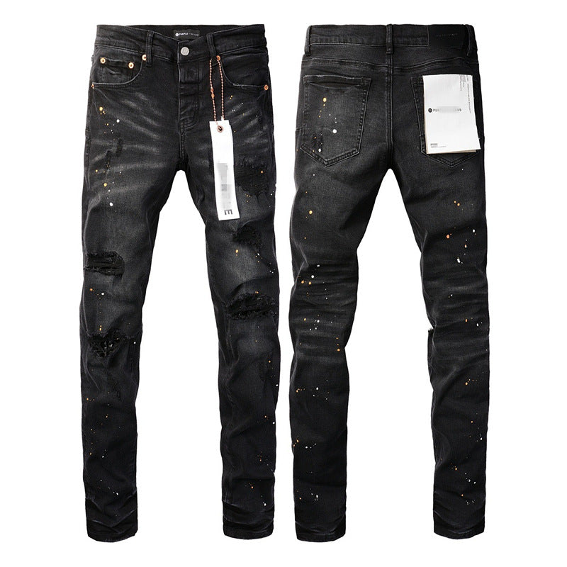 Slim Patch Jeans