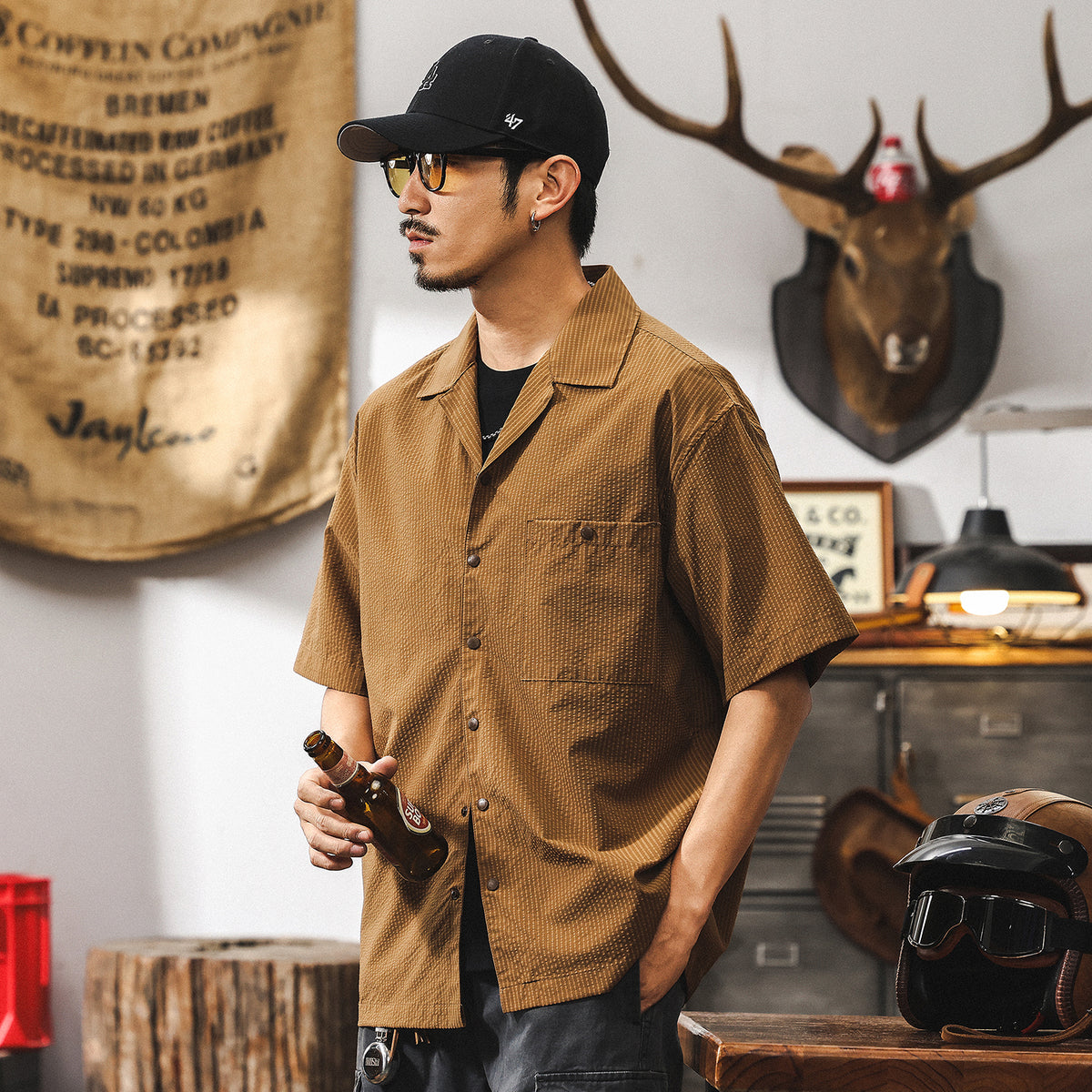 Cuban Collar Shirt