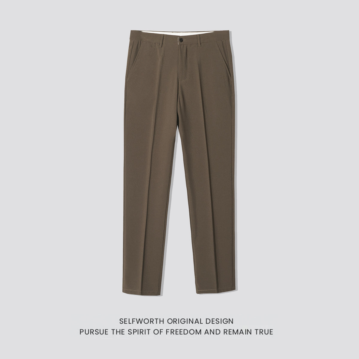 Slim-Fit Suit Pants