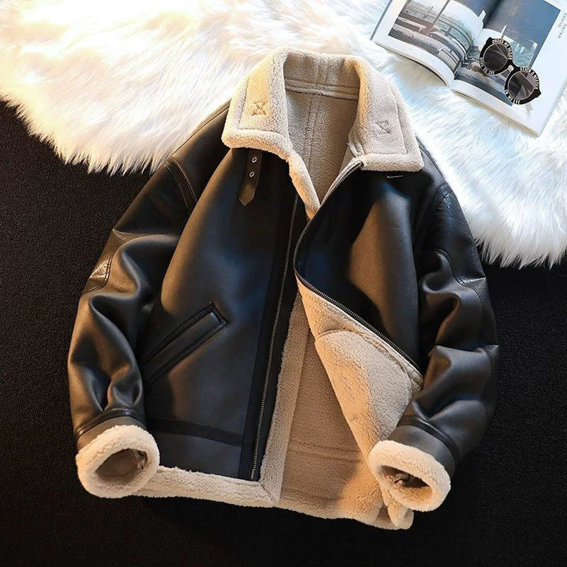 Semi-Synthetic Lamb Fur Coat | PolarNut
