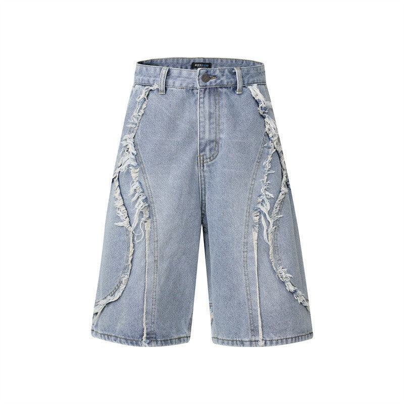 Retro Washed Denim Shorts | PolarNut